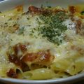 えりまきたん's cooksnap of when they made キャンベルスープで作るグラタン.