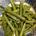 ちゃぎー's cooksnap of when they made お弁当に☆いんげん豆のごま和え.