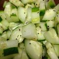 ちゃぎー's cooksnap of when they made 簡単★キュウリのサラダ.