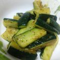 momocookin's cooksnap of when they made ズッキーニのガーリックチーズ焼き.