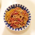 よしみ☆★'s cooksnap of when they made きのことベーコンの和風パスタ.