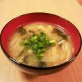 シナモシナモ's cooksnap of when they made 我が家の味噌汁(小松菜／ほうれん草).
