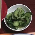 クックDZRR0R☆'s cooksnap of when they made わさびきゅうり.