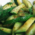ちょねまに's cooksnap of when they made ささっと きゅうり炒め.