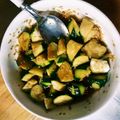 アココ☆'s cooksnap of when they made ズッキーニの胡麻生姜しょうゆ和え.
