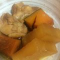 ななえ先生's cooksnap of when they made 鶏肉♡南瓜♡大根の甘辛煮.