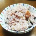 YUKIKI☆'s cooksnap of when they made 南高梅とじゃこの炊きこみごはん♪.
