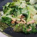 kaihatu's cooksnap of when they made 簡単♬ロメインレタスのチーズベーコン炒め.