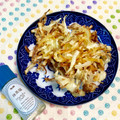 にきけん's cooksnap of when they made 簡単 キャベツと裂きイカのかき揚げ♡.