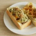 アクセル☆'s cooksnap of when they made とろろ昆布チーズがとろ～お好みトースト★.