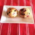 minHK's cooksnap of when they made 木苺とホワイトチョコのマフィン*.