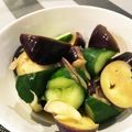 むー太朗's cooksnap of when they made 茄子の浅漬け（茄子と胡瓜の辛子漬け）.