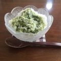きらきらみづき's cooksnap of when they made 超簡単！手作り抹茶シロップでかき氷♪.