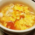 clematis♪'s cooksnap of when they made 蕃茄蛋花湯〜トマトと卵の中華スープ〜.