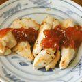 iketa's cooksnap of when they made 鶏むね肉のソテー・トマトジャム添え.