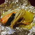 yesmama's cooksnap of when they made オシャレに♡鮭とポテトのホイル焼き.