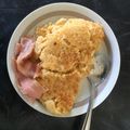 Canchan04's cooksnap of when they made 焼かなきゃダメ！焼き卵かけ御飯.