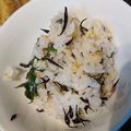 れいはるまあ's cooksnap of when they made 梅干し・ひじき・天かす・大葉・混ぜご飯.