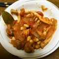 ★海老庵★'s cooksnap of when they made ヘルシーおつまみ◎砂肝と大豆のトマト煮.