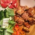 aiah's cooksnap of when they made 鶏もも肉の照り焼きカレー風味.
