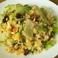 pokoぽん☆彡's cooksnap of when they made 玄米レタスチャーハン.