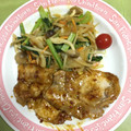 クック0WNGM6☆'s cooksnap of when they made 豚肉の生姜焼き☆野菜炒め添え♪.