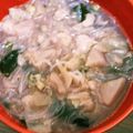 スイカが好物's cooksnap of when they made 春雨入り野菜たっぷりスープ餃子.