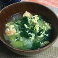 akipopc's cooksnap of when they made 海老とチンゲン菜のスープ.