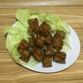 ピーナッツ子♪'s cooksnap of when they made マクロビ対応 おからこんにゃくの唐揚げ.