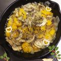 riria♪'s cooksnap of when they made マッシュルームと、アヒージョ.