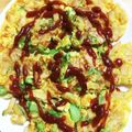 きあん's cooksnap of when they made リメイク☆余り物はスペインオムレツに！.