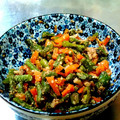 こーつぁん's cooksnap of when they made いんげんと人参のゴマ和え▷あと一品に！.