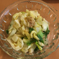 JILLの赤メガネ's cooksnap of when they made キャベツとちんげん菜のごま和え♪.