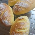 たこあん's cooksnap of when they made 測り不要！30分でふっくら本格パン.