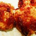 リトルチェリー's cooksnap of when they made 簡単！甘辛味の鳥つくね！.