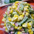 エカ☆モグ's cooksnap of when they made ゴーヤ入りツナコーンサラダ.