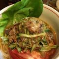 うきゆき０４'s cooksnap of when they made サバ缶でエスニック風梅カレー冷やしうどん.