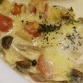 eminyon's cooksnap of when they made 牛乳で煮るポテトグラタン.