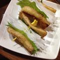ちえｍａｍａ's cooksnap of when they made シャキシャキ大根の焼きポン油揚げロール♡.