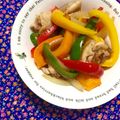 ふたごゆき's cooksnap of when they made パプリカと鶏肉の炒め物♪パプリカ消費に♡.
