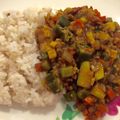 At09's cooksnap of when they made 簡単★☆夏野菜たっぷりキーマカレー.