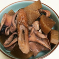 yu__ma's cooksnap of when they made ～お袋の味✿イカ大根ちくわの煮物～.