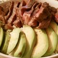 クックVNSB48☆'s cooksnap of when they made アボカドしらすステーキ丼.