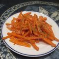 ジョングレ's cooksnap of when they made [常備菜]人参と明太子のバター炒め☆.