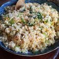 ぶさまる's cooksnap of when they made ★鮭レタスチャーハン★.