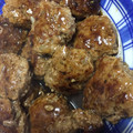 クック87R88F☆'s cooksnap of when they made えのきで量増し☆麺つゆで和風ハンバーグ☆.