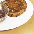memo･'s cooksnap of when they made ニンニクが決め手！じゃがいもチヂミ.