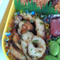 モニョモニョ's cooksnap of when they made 簡単♪ちくわマヨ炒めに青のりをふりかけて.