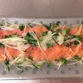 hogesora's cooksnap of when they made サーモンのカルパッチョ.