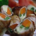 ゆしゅな's cooksnap of when they made ☆簡単・安い☆ インゲンと人参の豚巻.